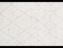 Saffron 44 Pink Runner Rug