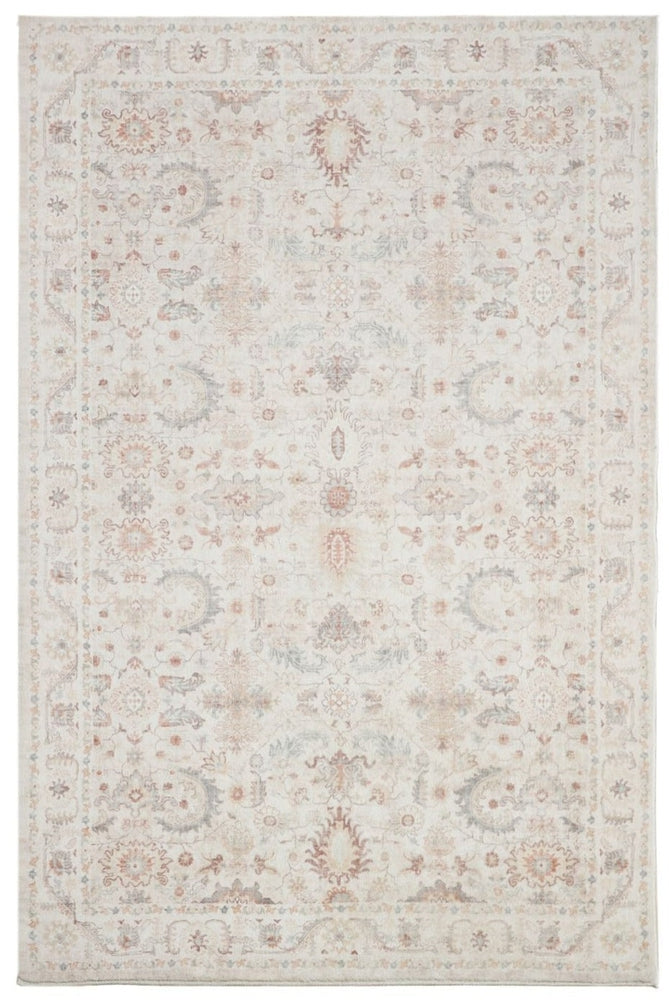 Osaka Beige Machine Washable Rug