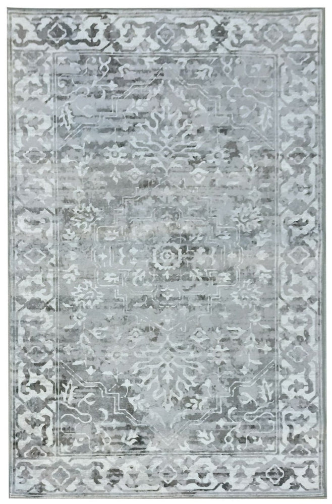 Shay Grey Machine Washable Rug