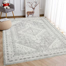 Lagos Grey Machine Washable Rug