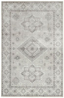 Kanchan Grey Machine Washable Rug