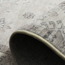 Kanchan Grey Machine Washable Rug