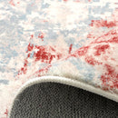 Roorkee Red Machine Washable Rug
